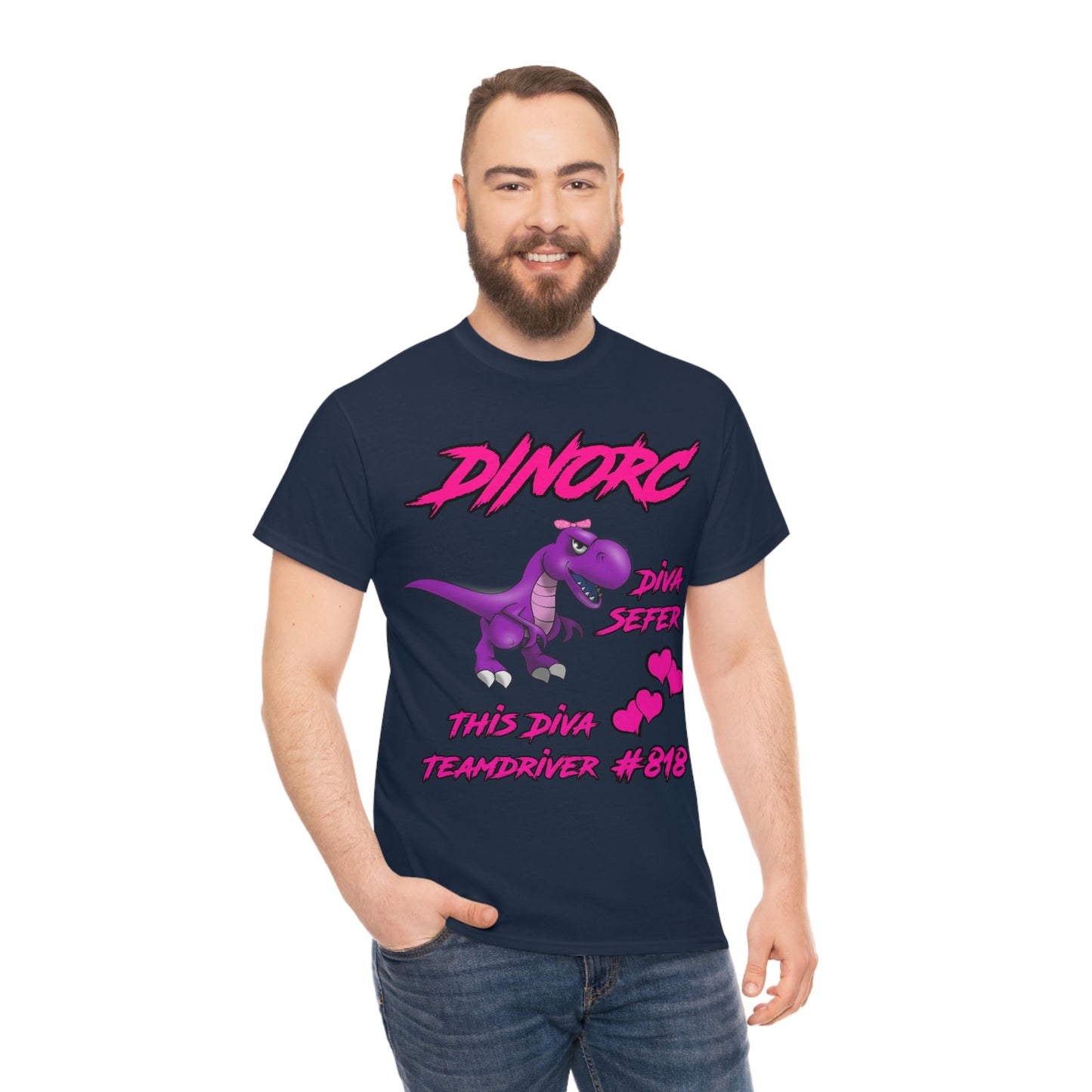 DinoRC Diva Sefer DinoRc Logo T-Shirt S-5x