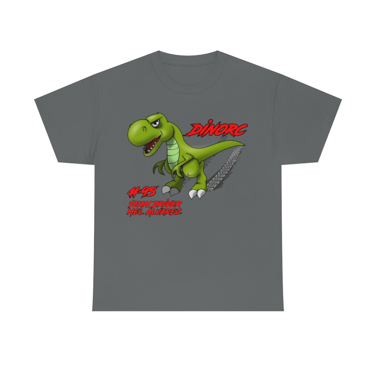 Team Driver Mel Alvarez  DinoRc Logo T-Shirt S-5x