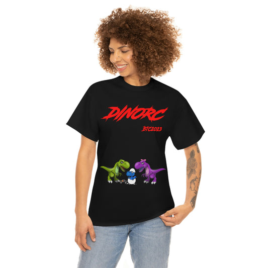 Front BTC DinoRc Logo T-Shirt S-5x 5 colors