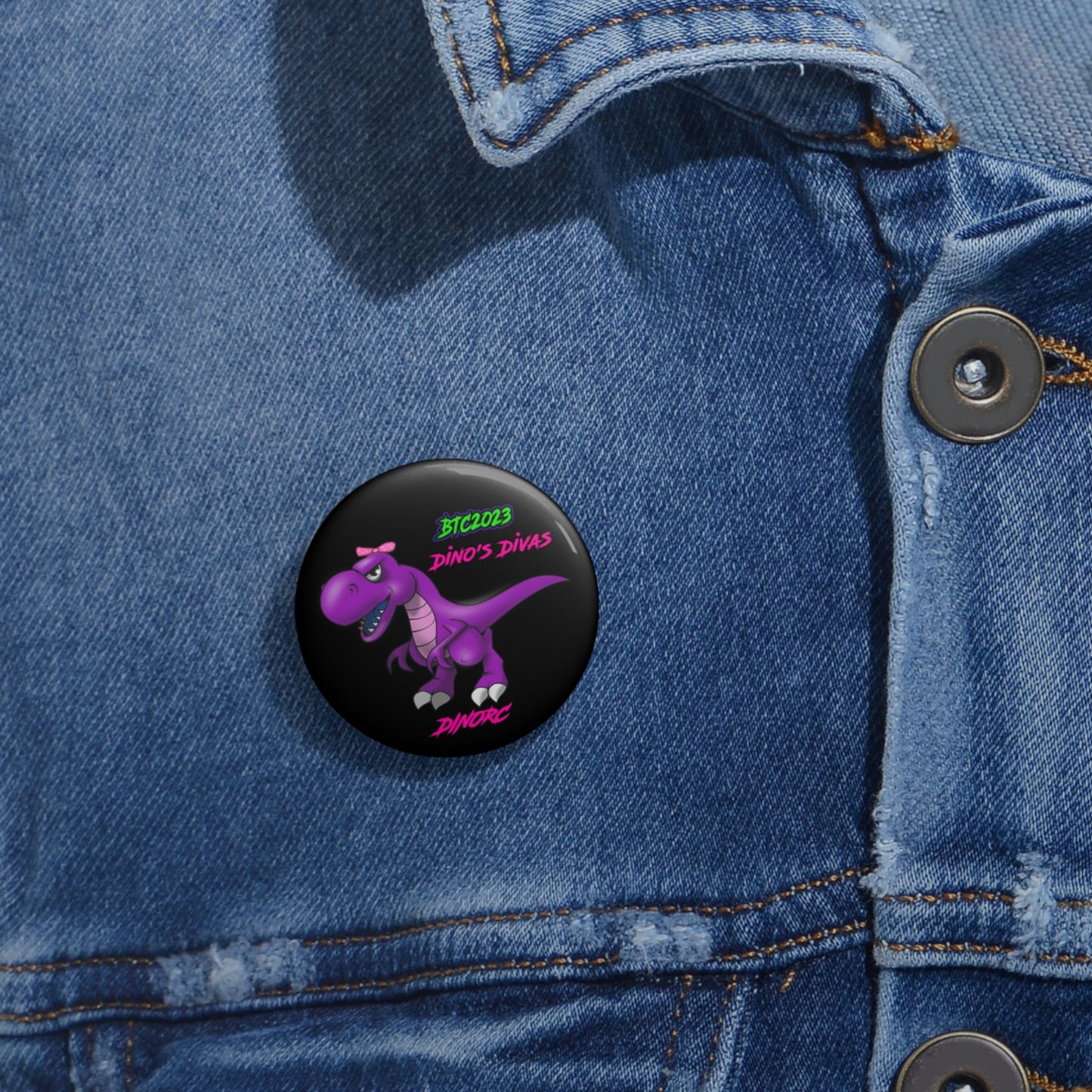 BTC DinoRC Diva Custom Pin Buttons