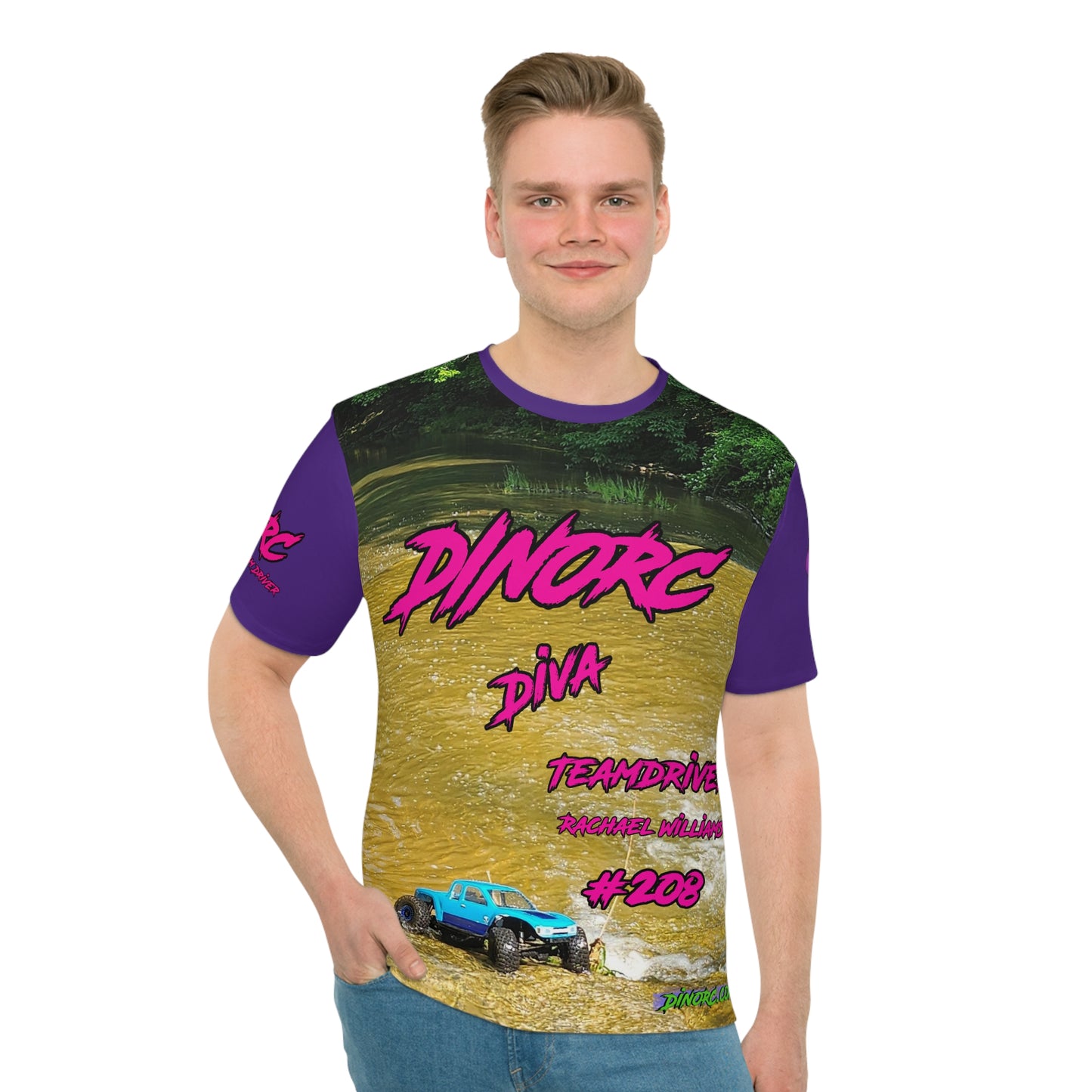 Rachael Williams S-5X Dino's Divas Team Driver T-shirt