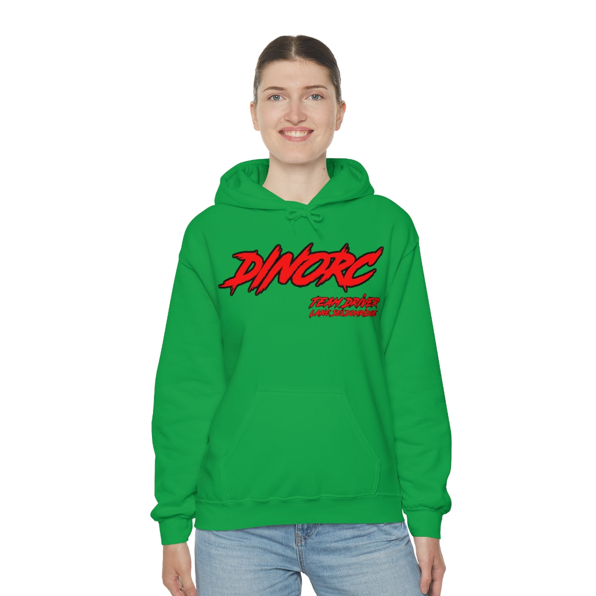 Tean Driver Lane Seldomridge DinoRC Logo Hooded Sweatshirt Heavy Blend™ Hooded Sweatshirt