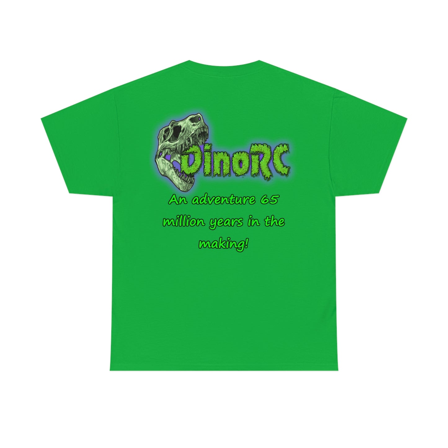 Dinoline Front Back DinoRc Logo T-Shirt S-5x 5 colors