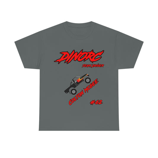 Team Driver Colton Mcgee truck logo Front and Back DinoRc Logo T-Shirt S-5x 5 colors
