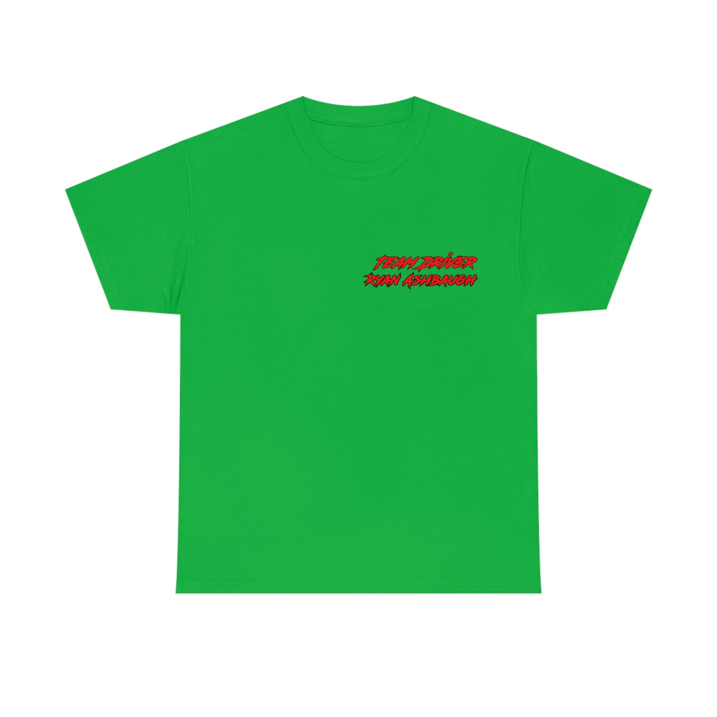 Team Driver Ryan Ashbaugh  Front Back DinoRc Logo T-Shirt S-5x Black Green