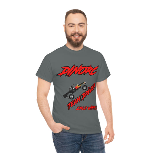Zach Wines  DinoRC Team Driver truck logo Front and Back DinoRc Logo T-Shirt S-5x 5 colors