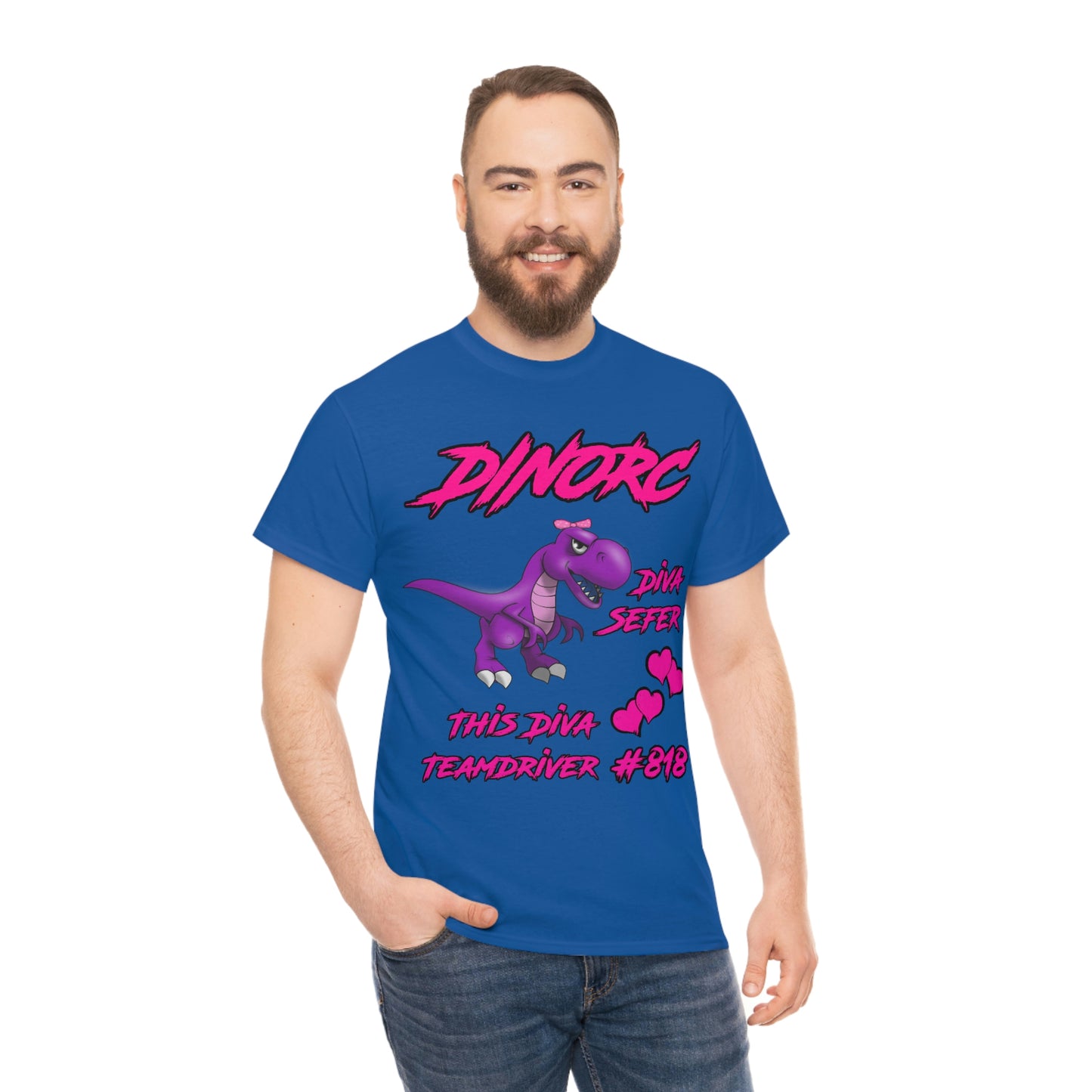 DinoRC Diva Sefer DinoRc Logo T-Shirt S-5x