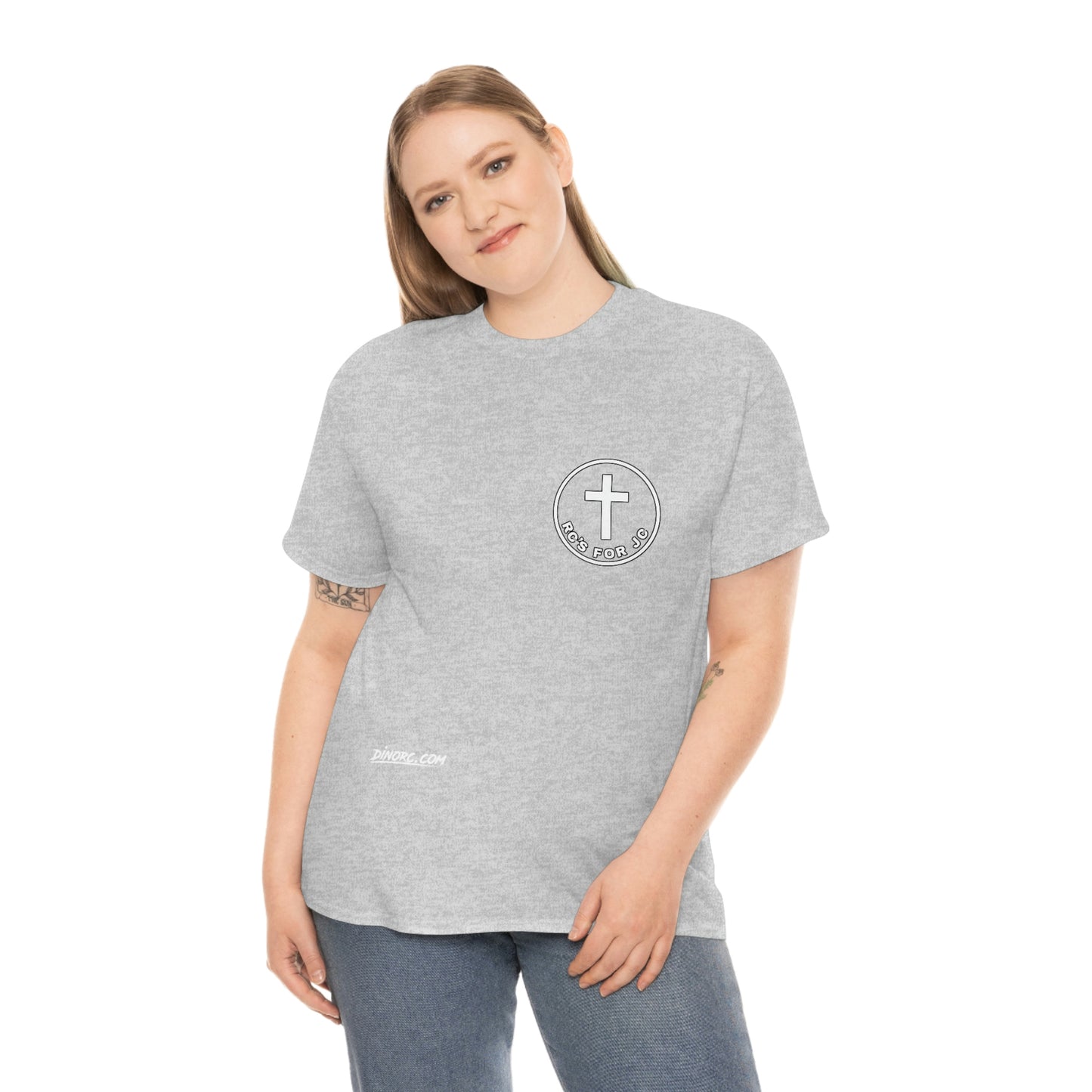 RCSFORJC  White Logo Front Back T-Shirt 10 colors  S-5x