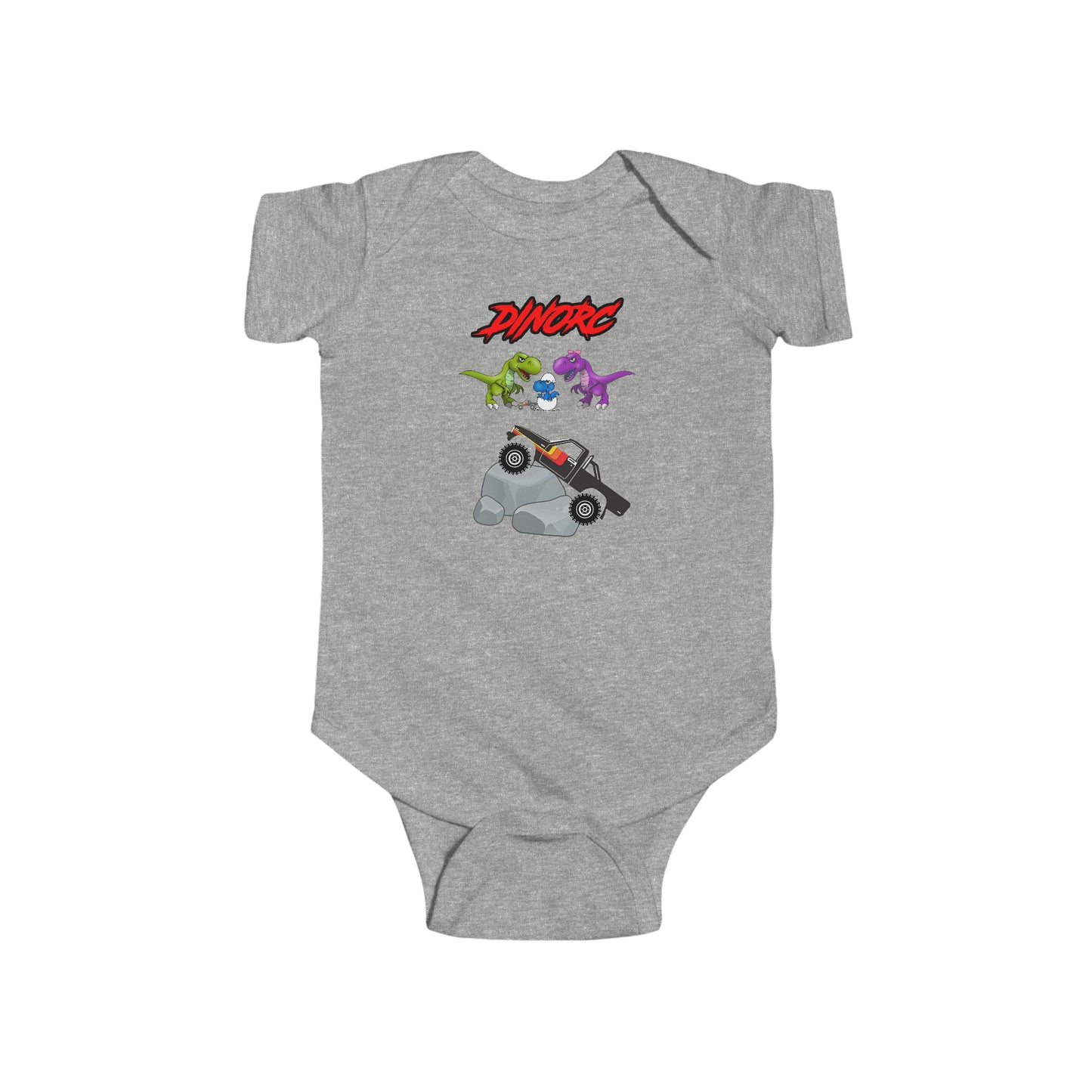 DinoRC Infant Fine Jersey Bodysuit