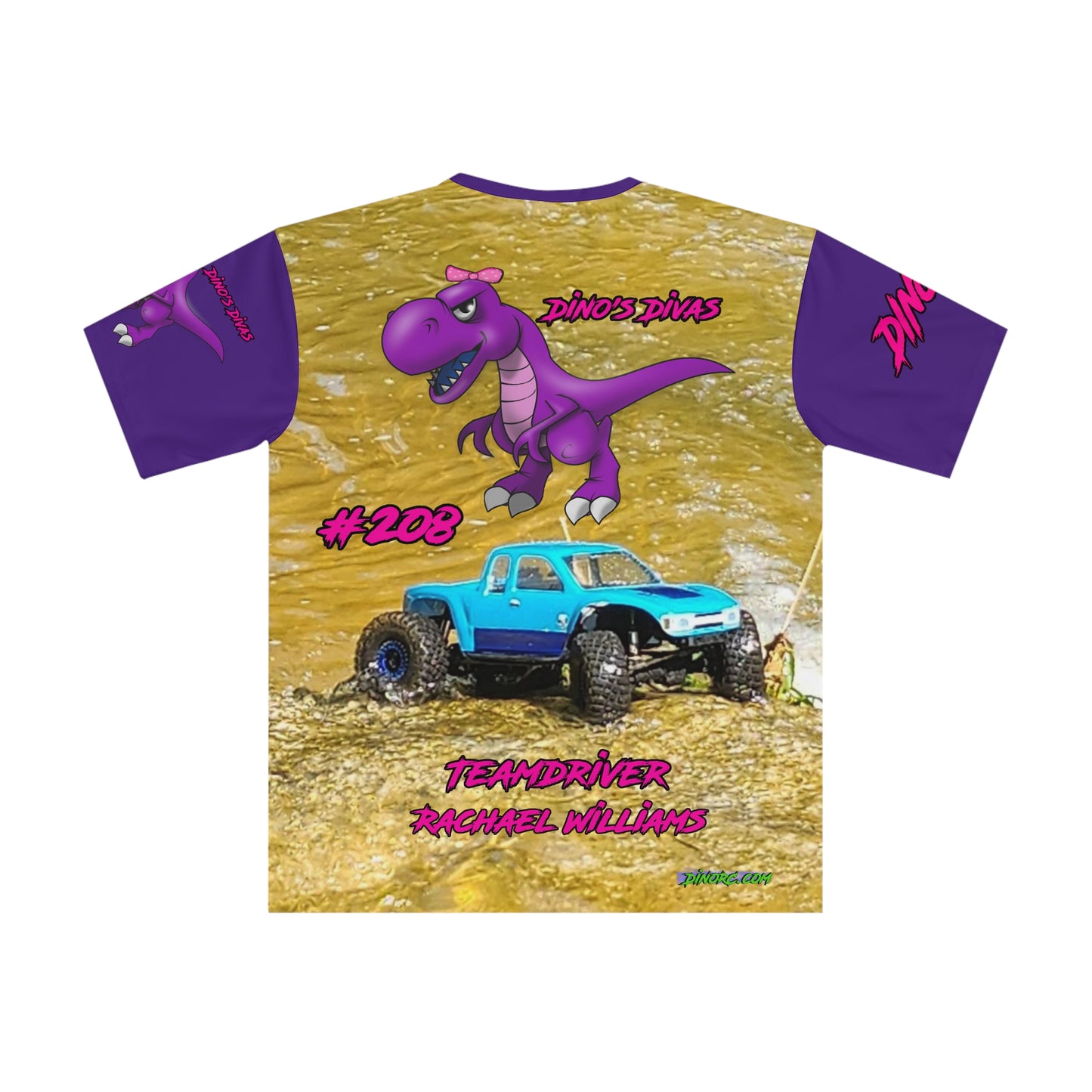 Rachael Williams S-5X Dino's Divas Team Driver T-shirt
