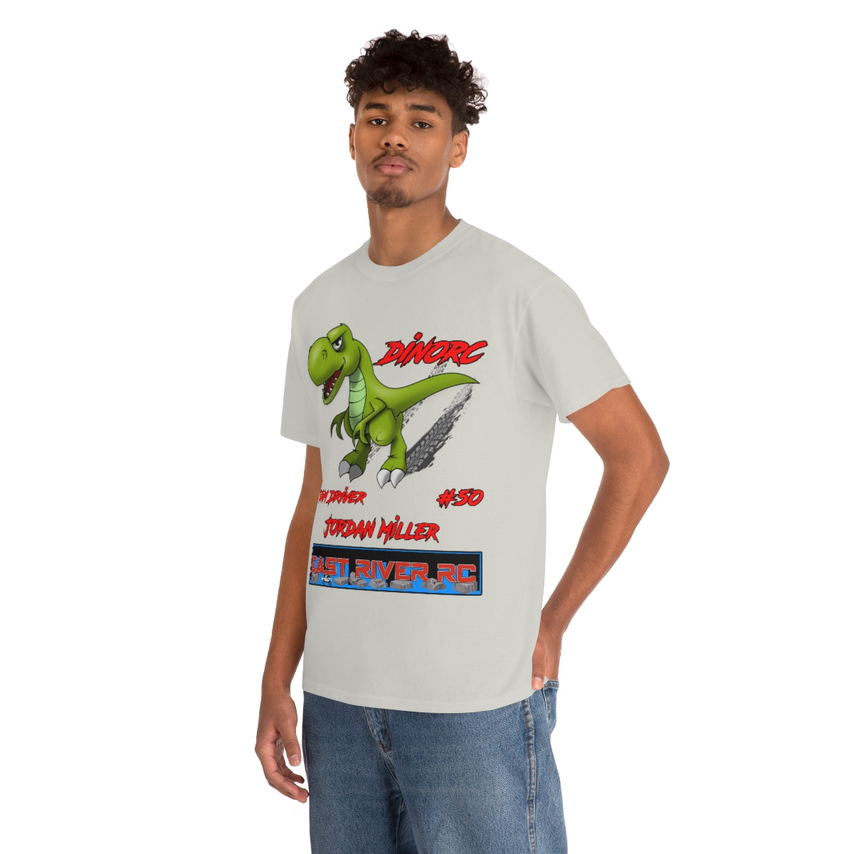 Team Driver Jordan Miller  DinoRc Logo T-Shirt S-5x