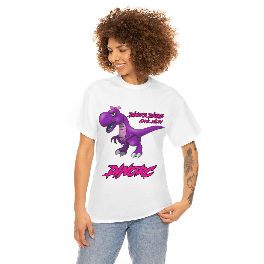 April Wiley Team Driver Dino's Divas DinoRc Logo T-Shirt S-5x