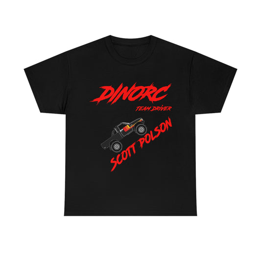 Team Driver Scott Polson truck logo Front and Back DinoRc Logo T-Shirt S-5x 5 colors