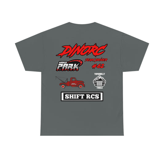 Team Driver Colton Mcgee truck logo Front and Back DinoRc Logo T-Shirt S-5x 5 colors