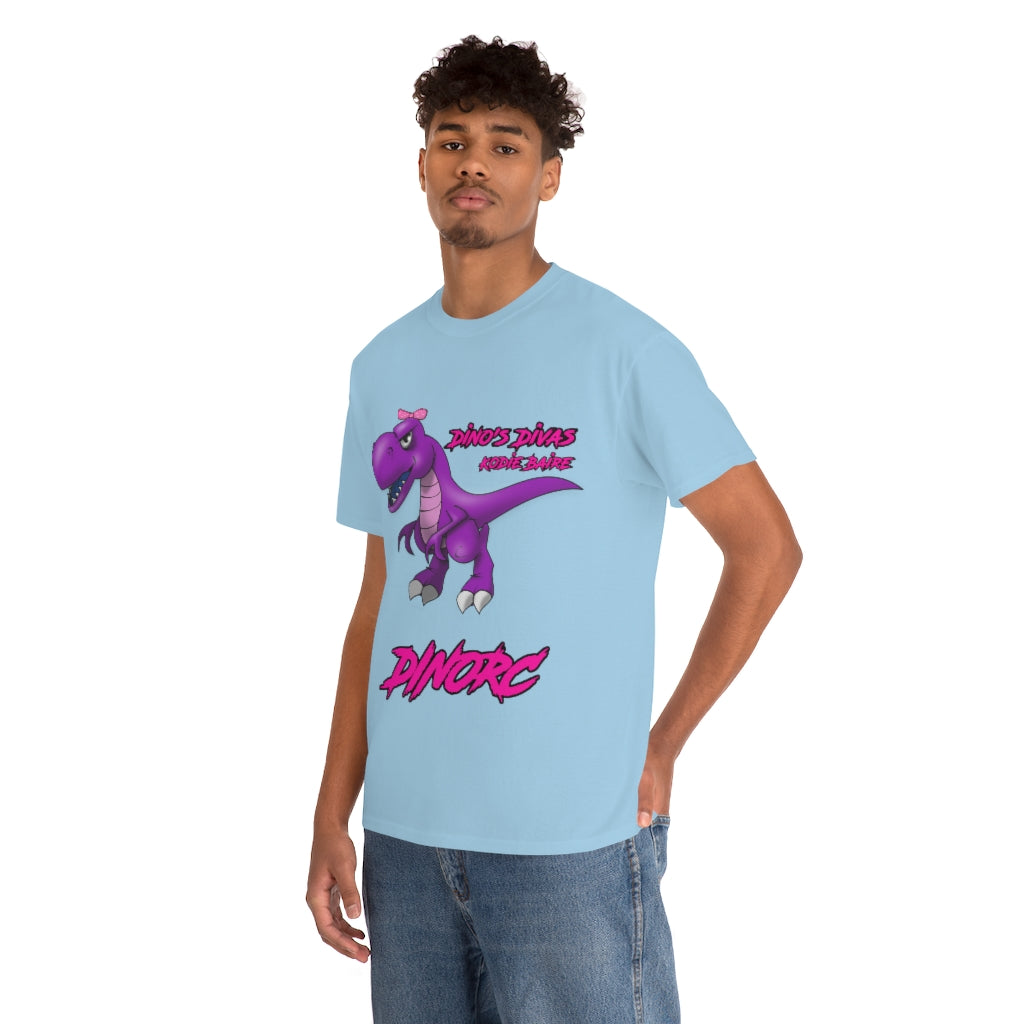 Kodie Baire Team Driver Dino's Divas DinoRc Logo T-Shirt S-5x