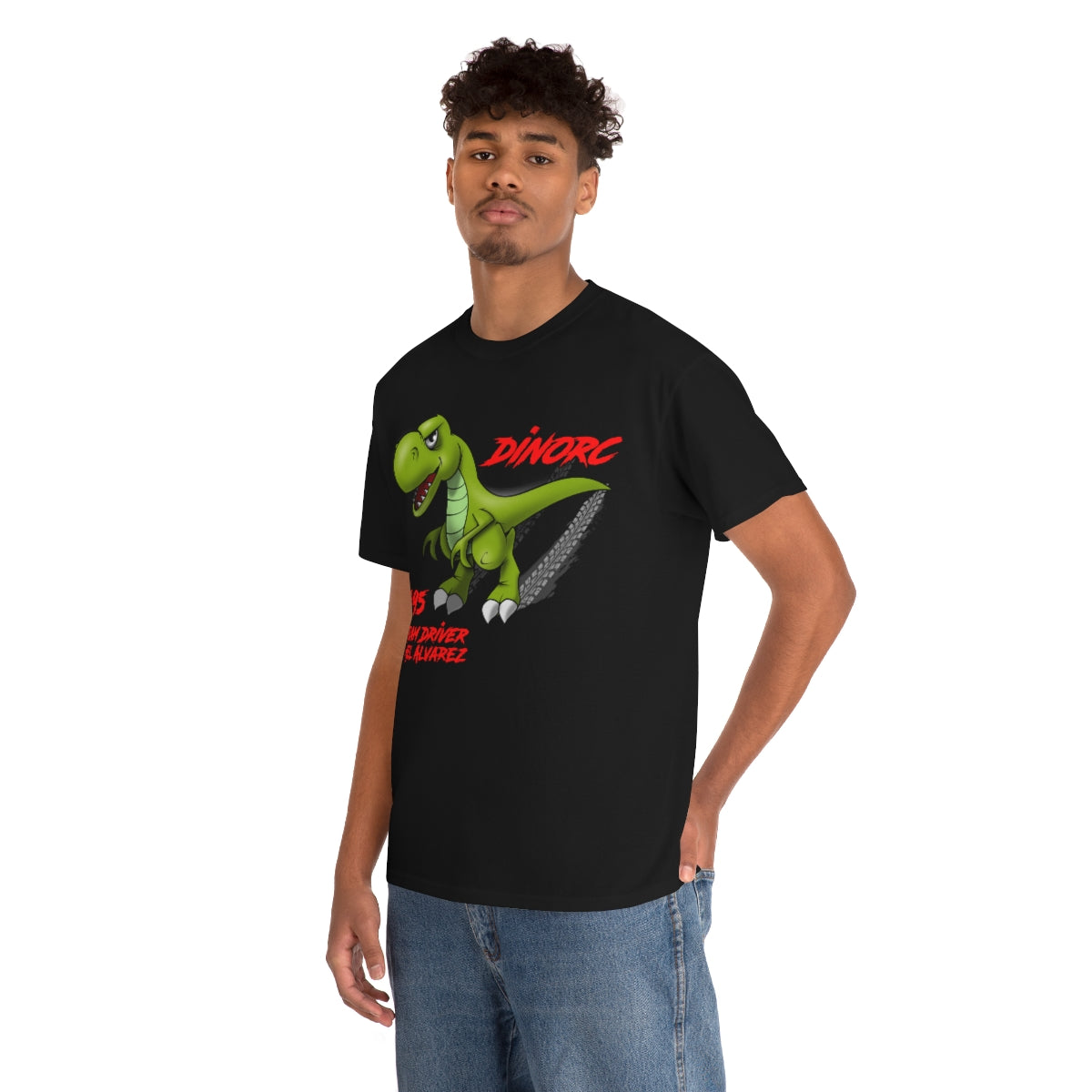 Team Driver Mel Alvarez  DinoRc Logo T-Shirt S-5x